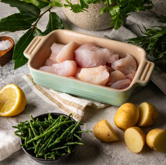 Fresh White Pie Mix, Diced (500g)