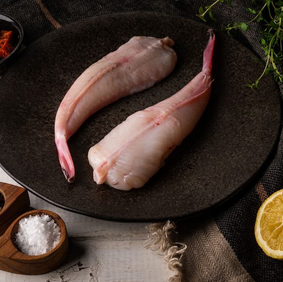 Fresh Monkfish Tails, Skinned (2 x 140g-170g)